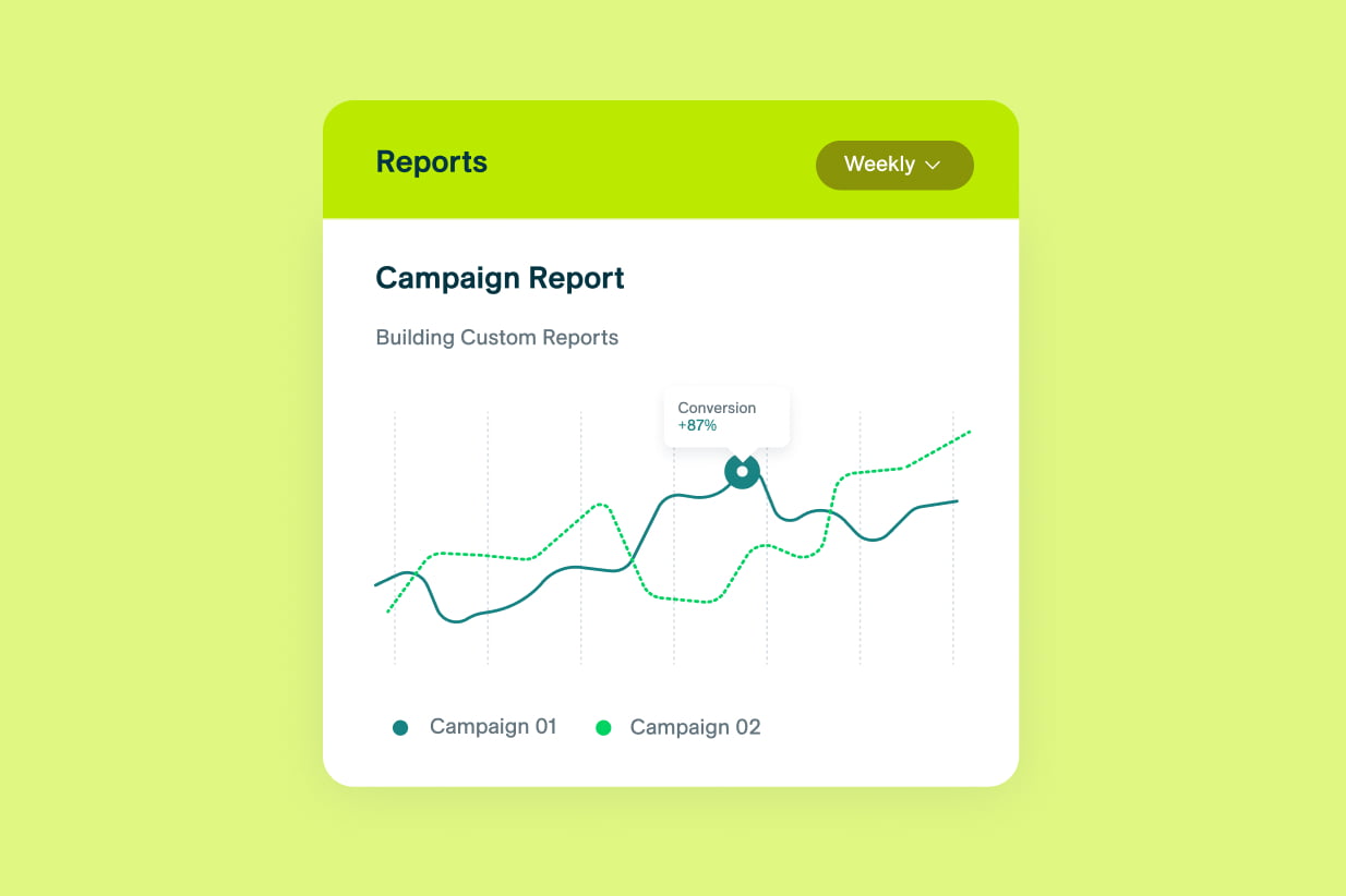 Track results in real time